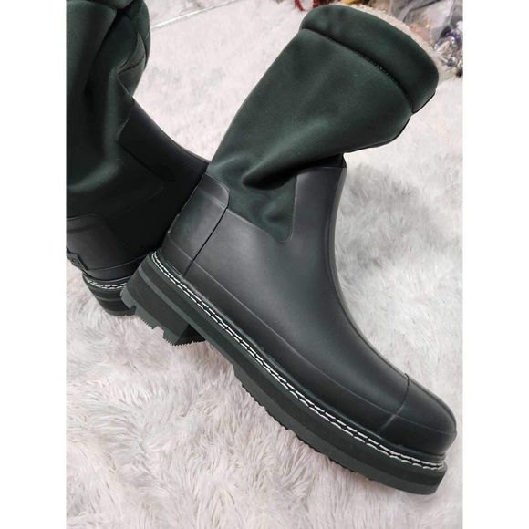 Free People Hunter Refined Sherpa Wellies Size UK 6. Sh4 - Picture 8 of 15